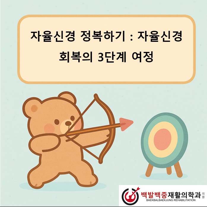 자율신경 정복하기 : 자율신경 회복의 3단계 여정